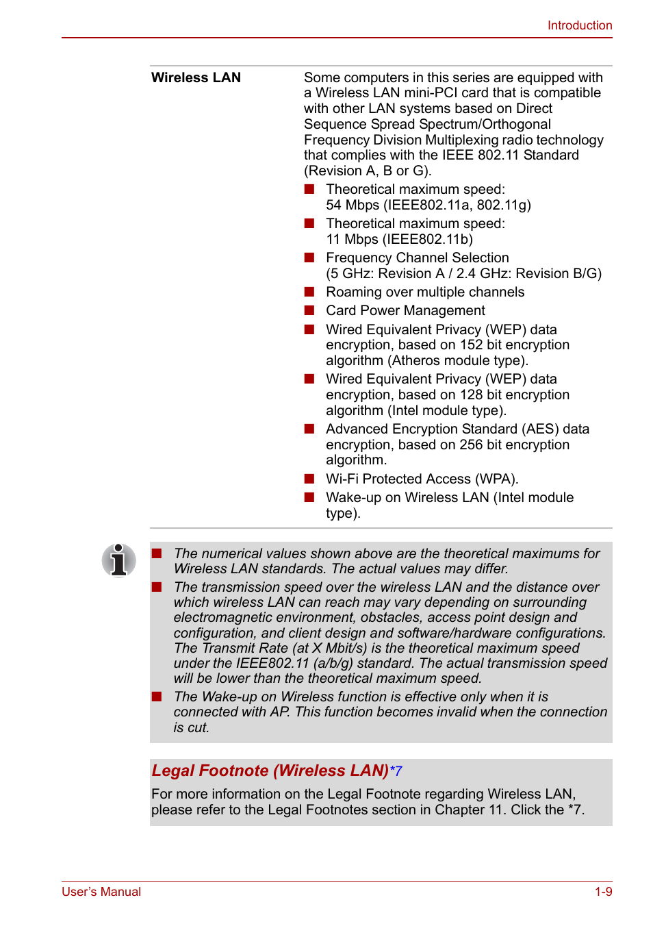 Toshiba Qosmio F30 (PQF32) User Manual | Page 29 / 276