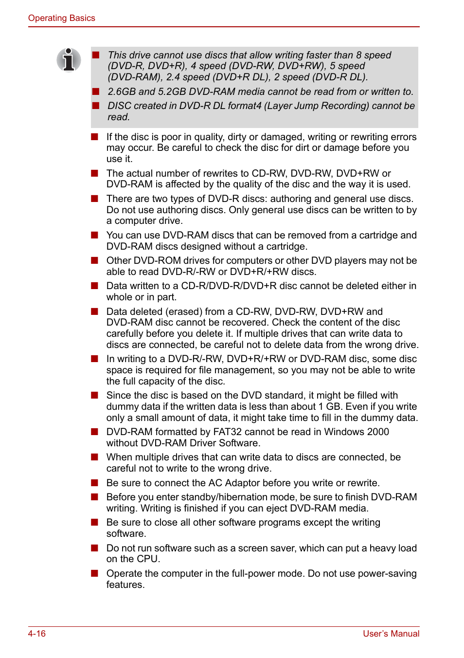 Toshiba Qosmio F30 (PQF32) User Manual | Page 84 / 276