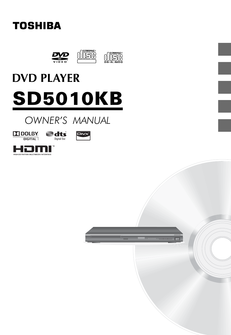 Toshiba SD5010 User Manual | 28 pages