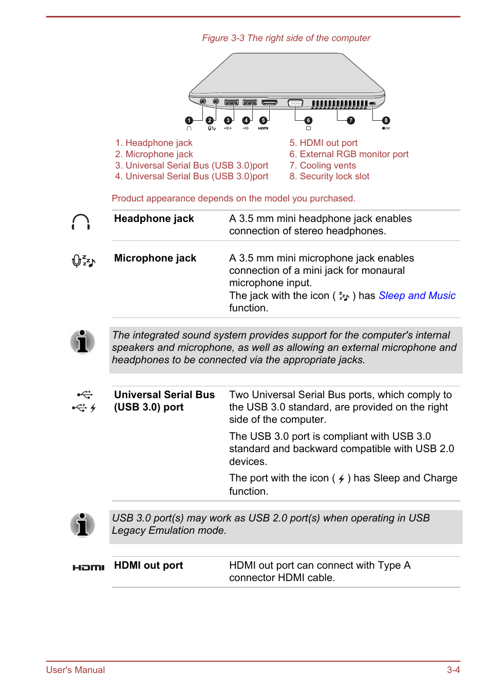 Toshiba Satellite P40T-A User Manual | Page 34 / 141