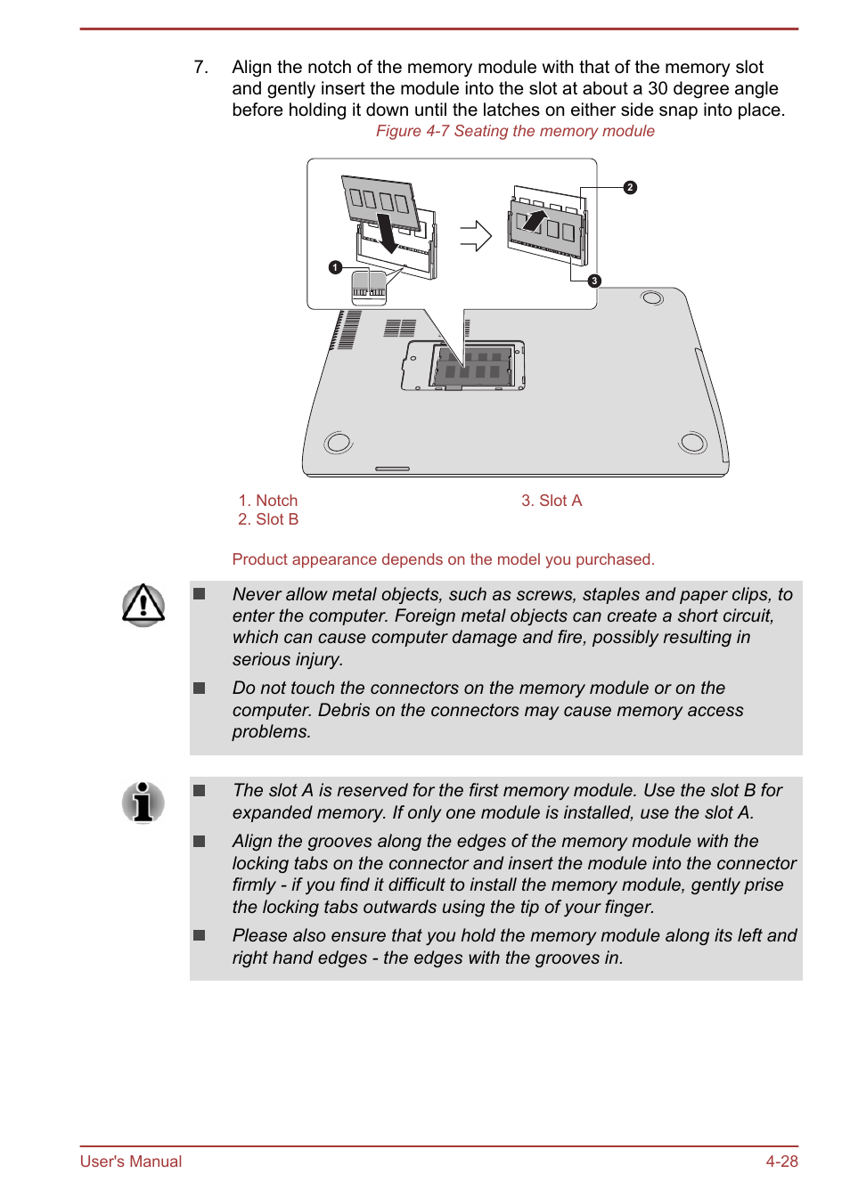 Toshiba Satellite P40T-A User Manual | Page 73 / 141