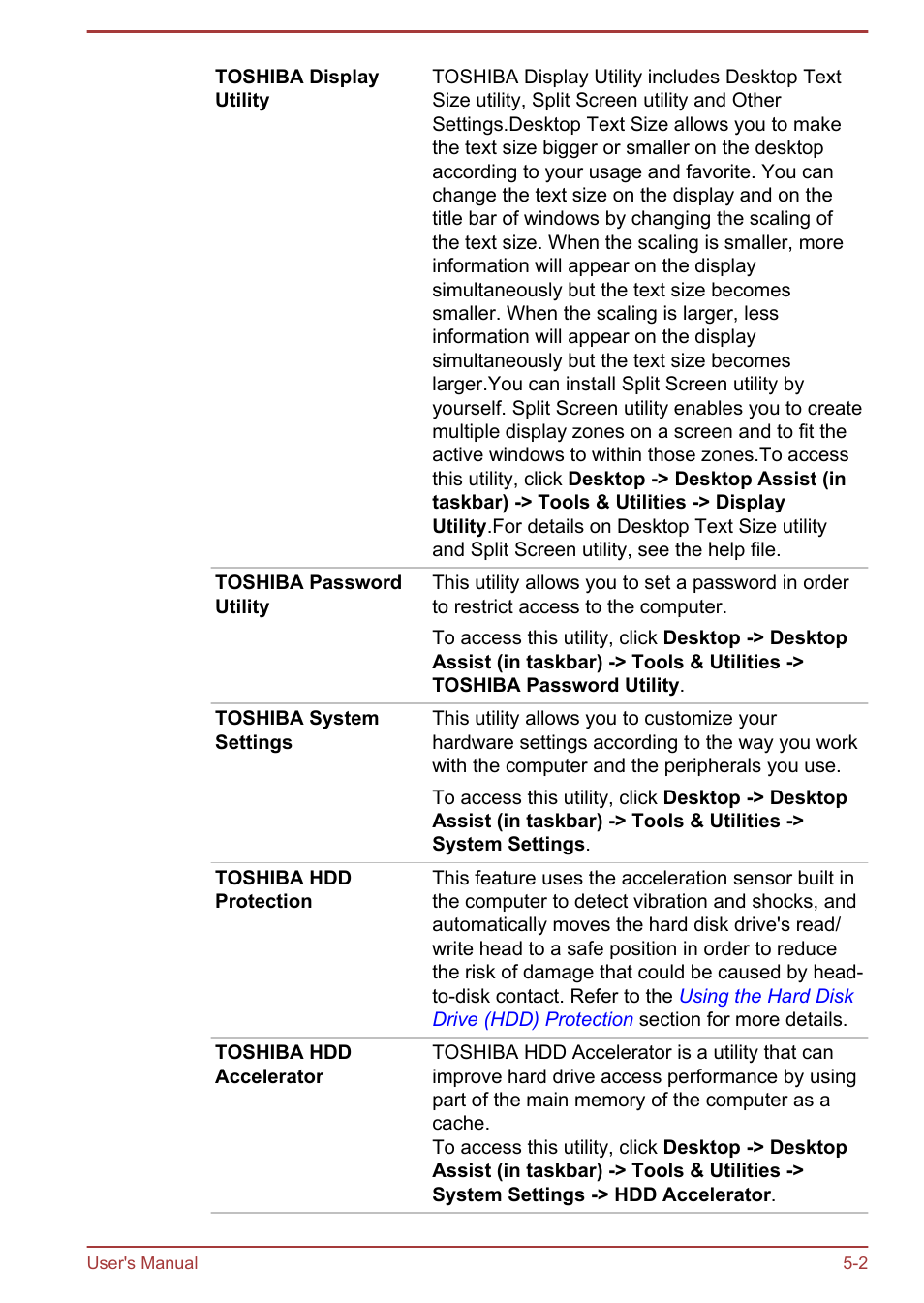 Toshiba Satellite P40T-A User Manual | Page 87 / 141