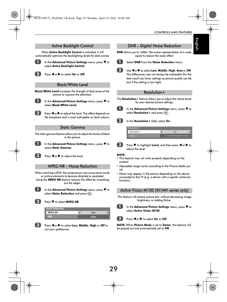 Toshiba MV732 User Manual | Page 29 / 73