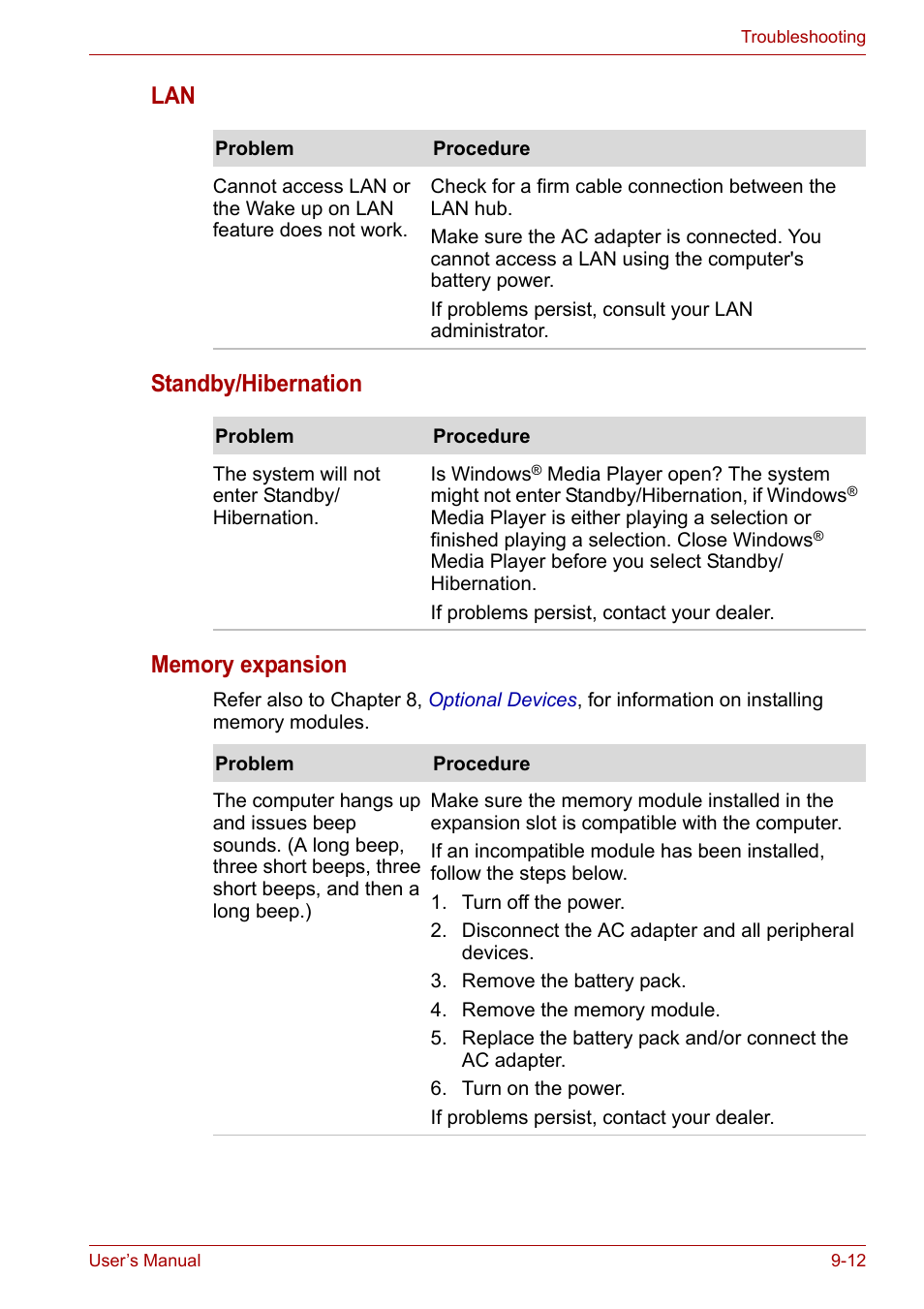 Toshiba Satellite M100 (PSMA1) User Manual | Page 141 / 173