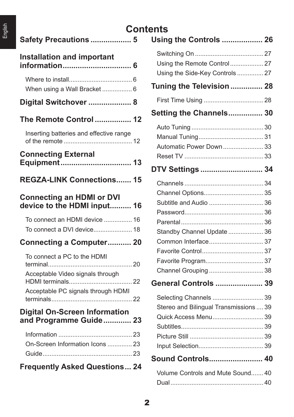 Toshiba EL933 User Manual | Page 2 / 72