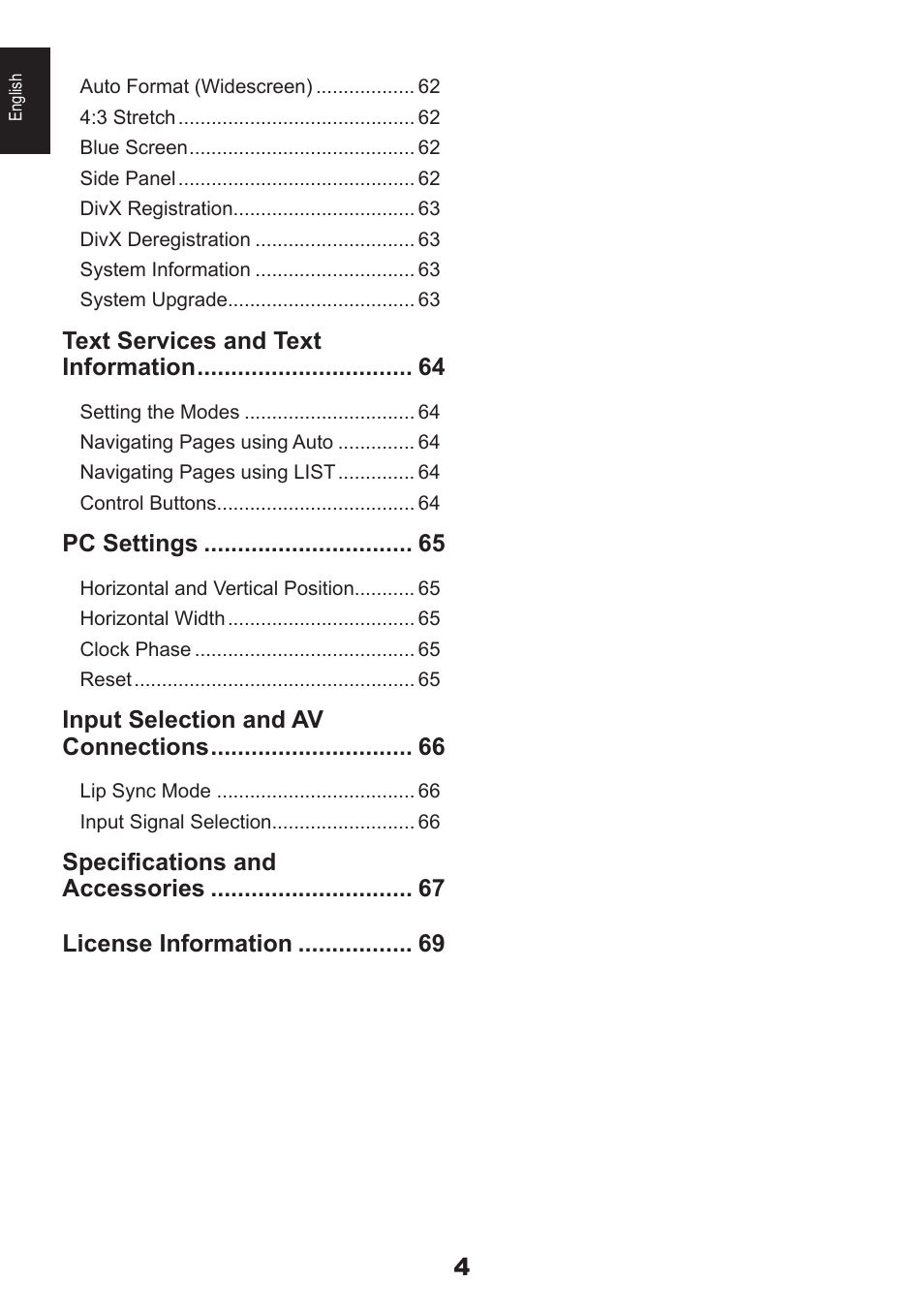 Toshiba EL933 User Manual | Page 4 / 72