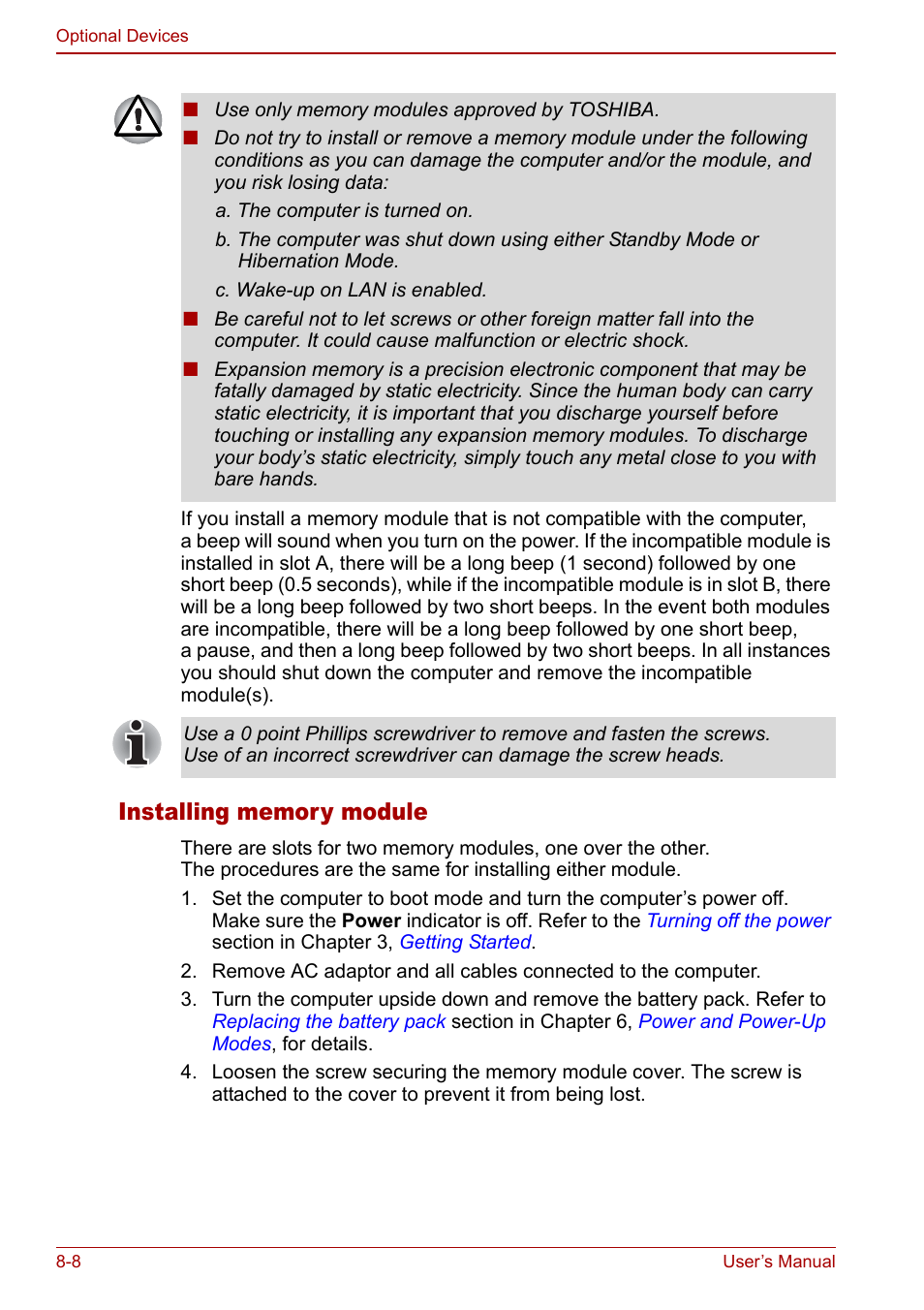 Toshiba Tecra S3 User Manual | Page 160 / 250