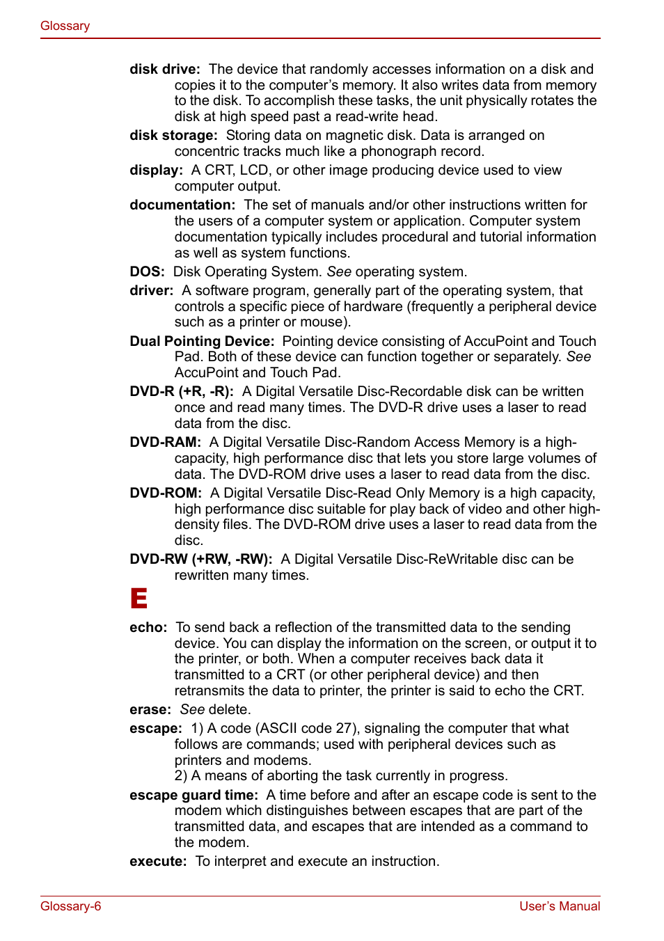 Toshiba Tecra S3 User Manual | Page 238 / 250