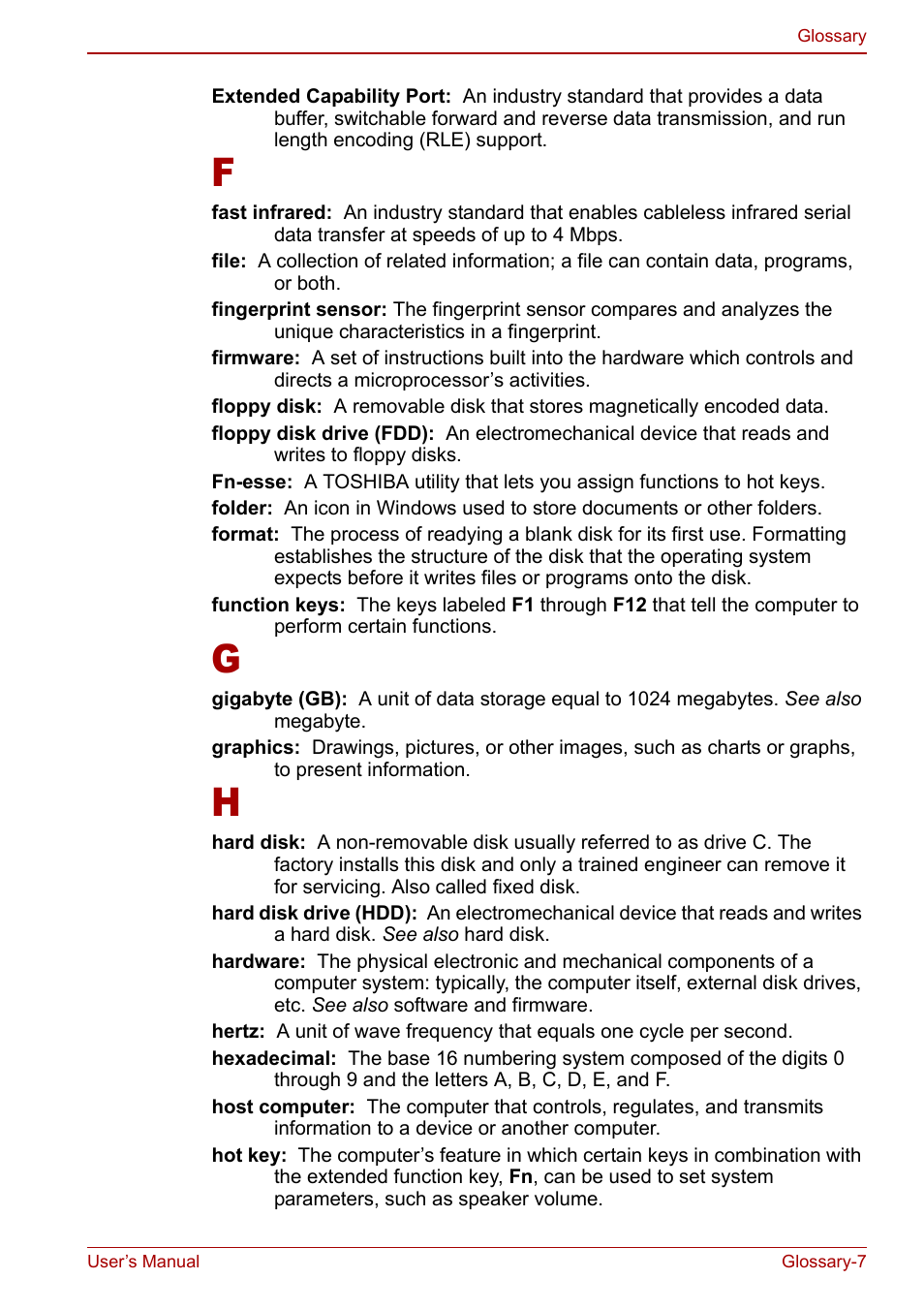 Toshiba Tecra S3 User Manual | Page 239 / 250