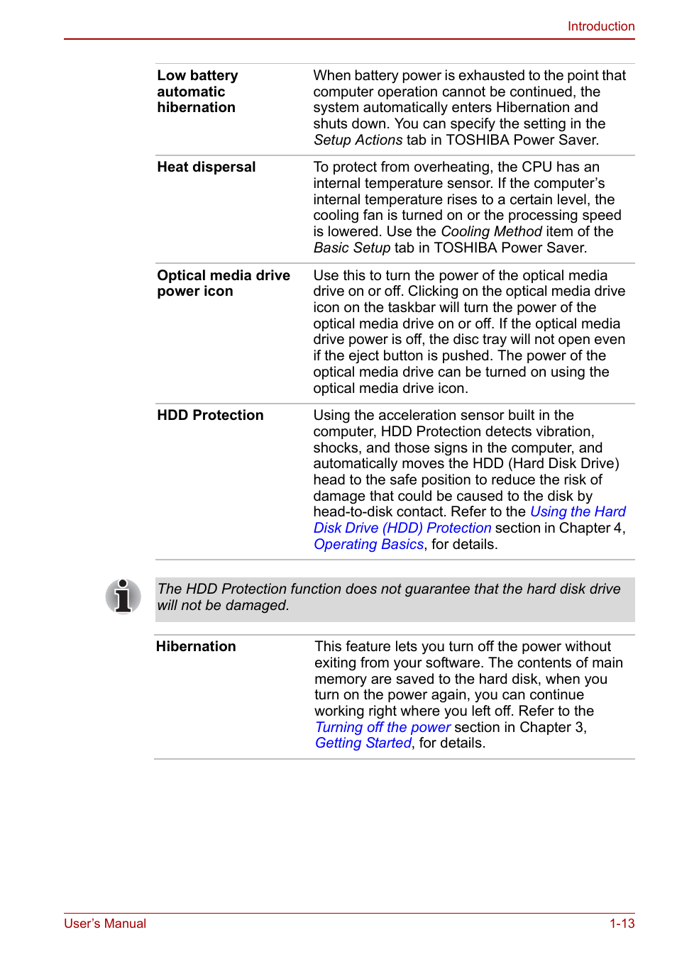 Toshiba Tecra S3 User Manual | Page 27 / 250
