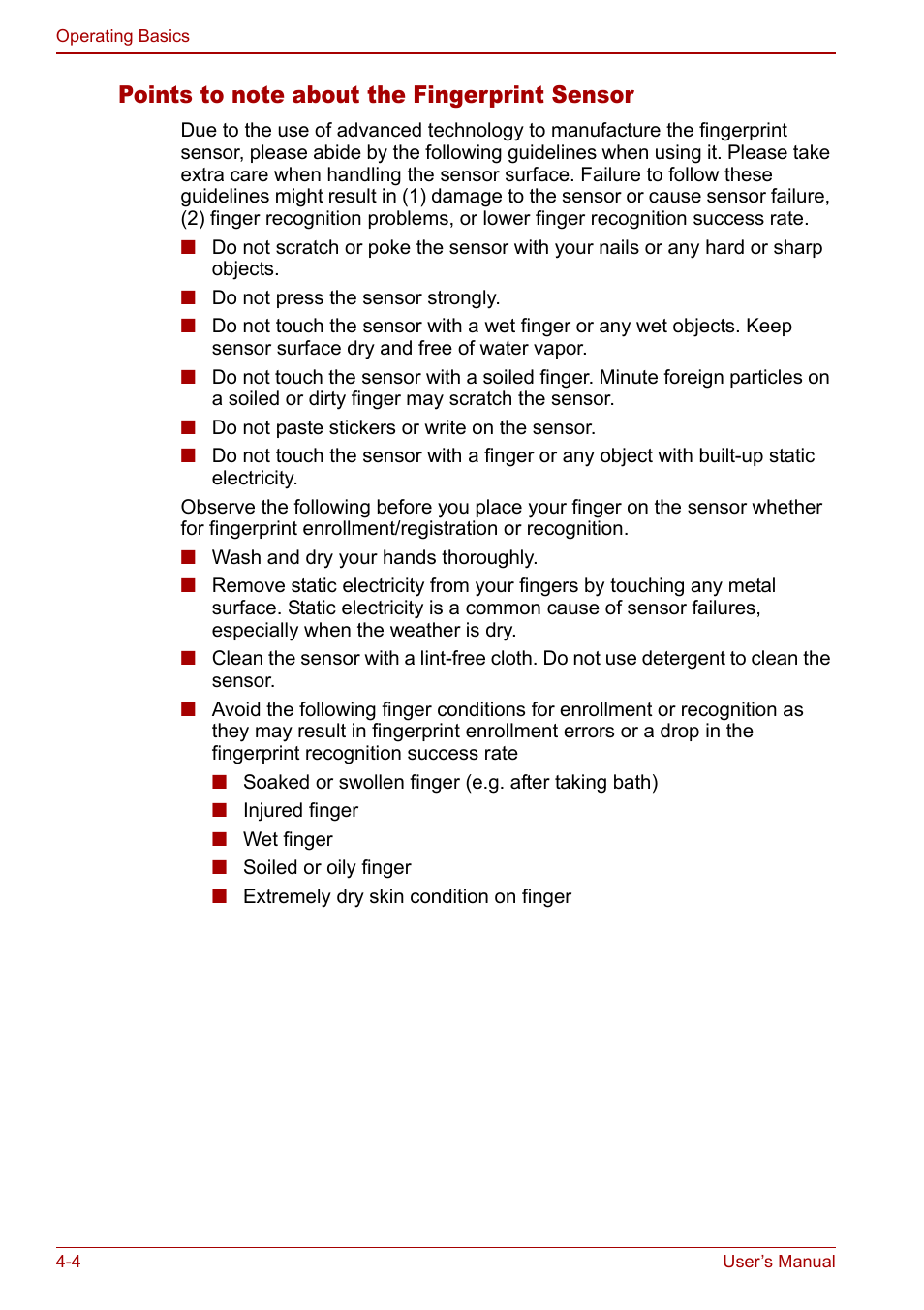 Toshiba Tecra S3 User Manual | Page 72 / 250