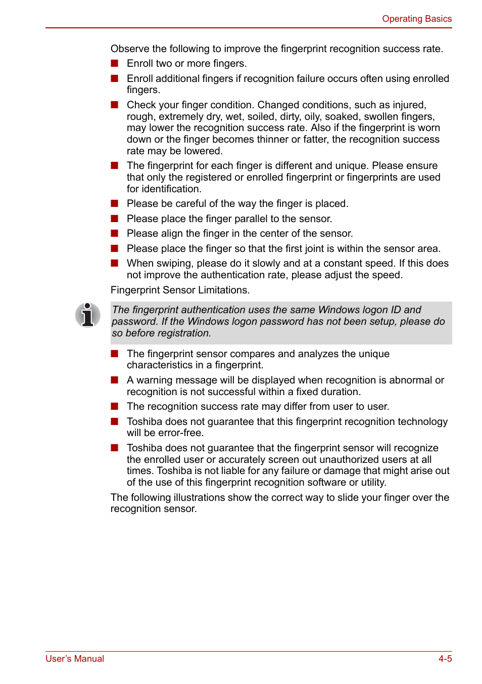 Toshiba Tecra S3 User Manual | Page 73 / 250