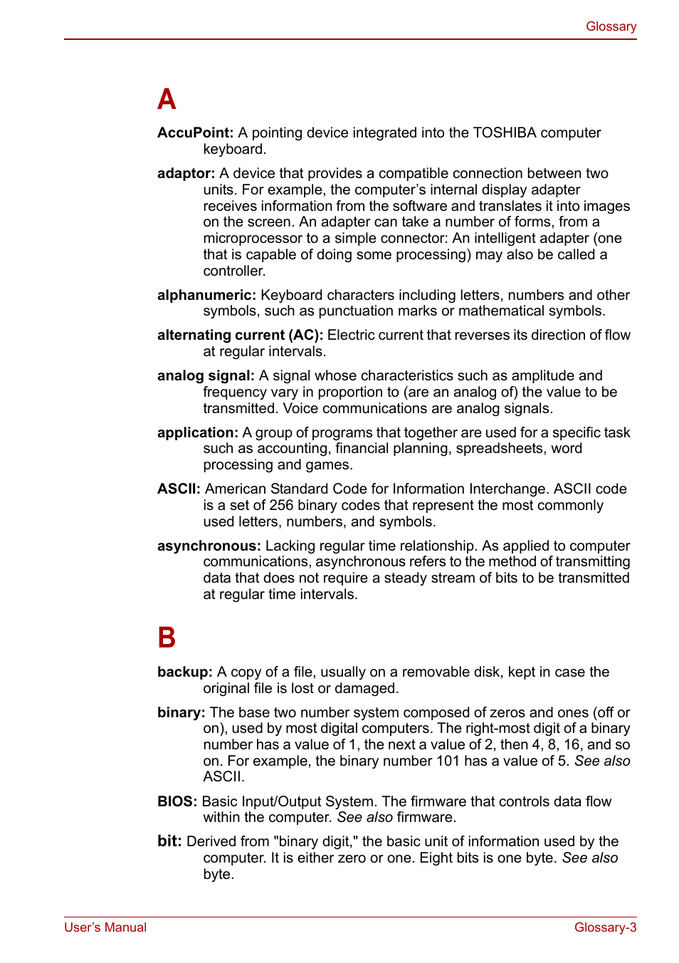 Toshiba Satellite L675D User Manual | Page 184 / 199