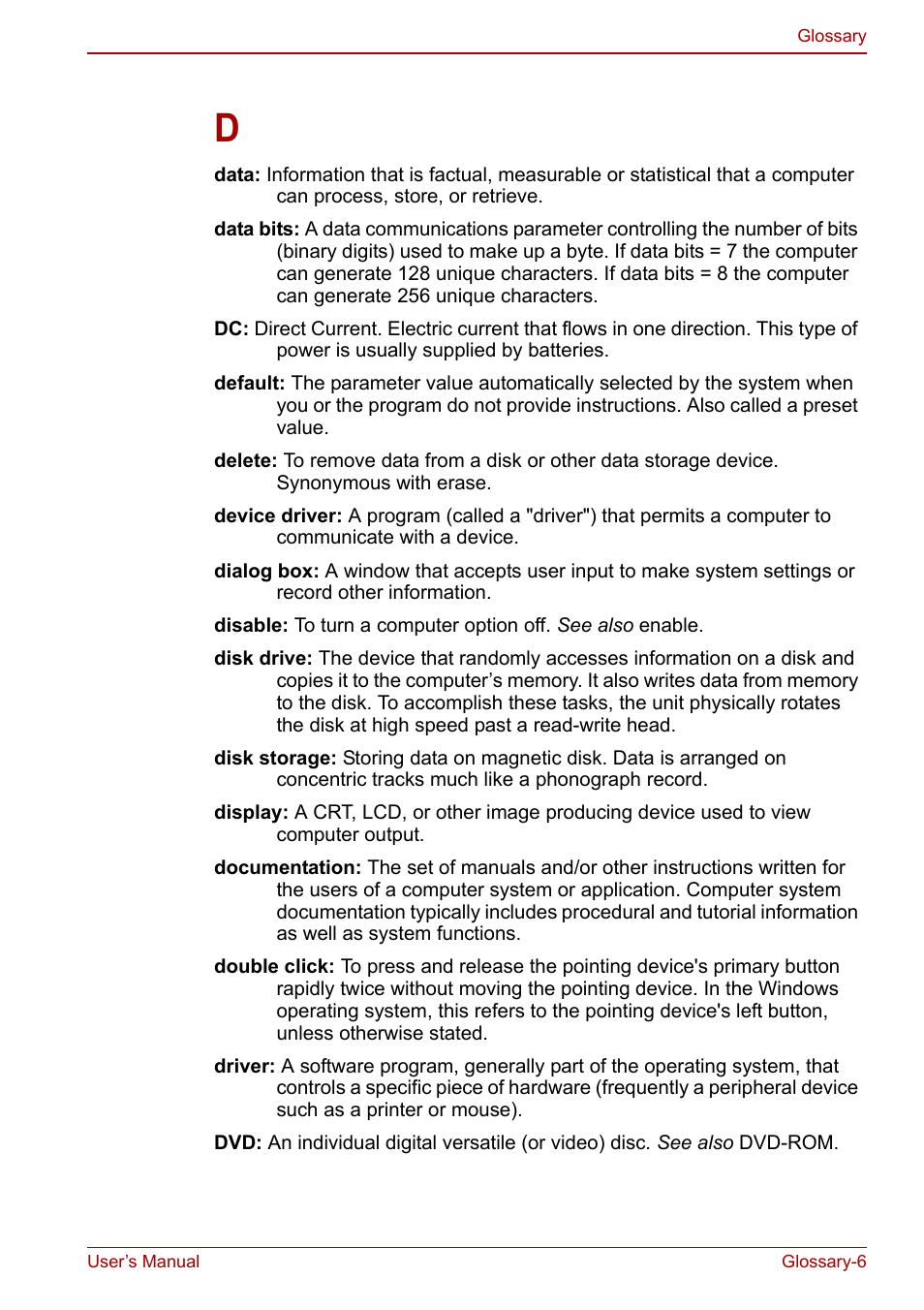 Toshiba Satellite L675D User Manual | Page 187 / 199