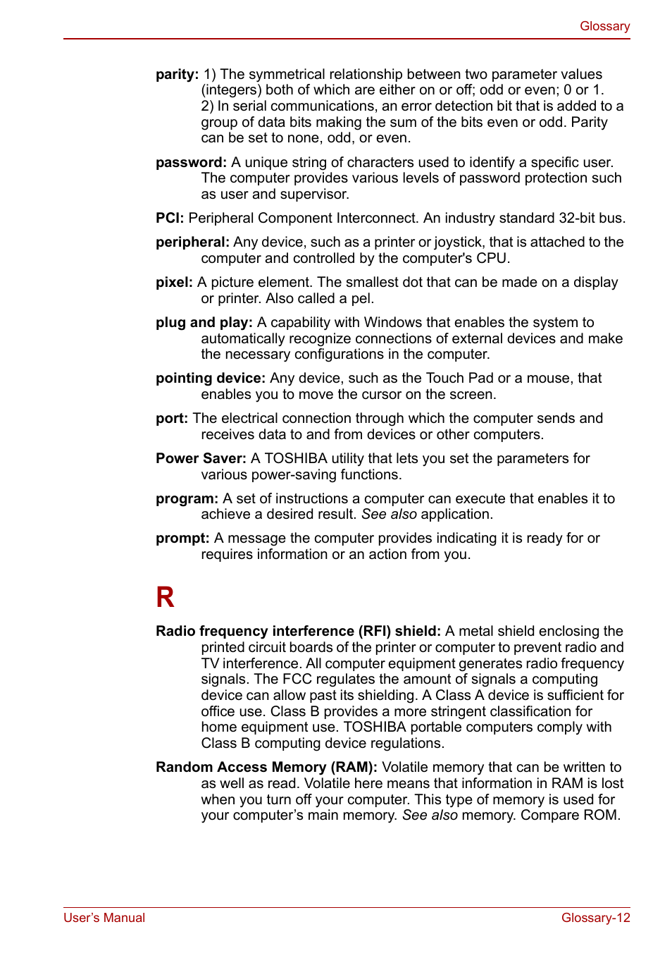 Toshiba Satellite L675D User Manual | Page 193 / 199