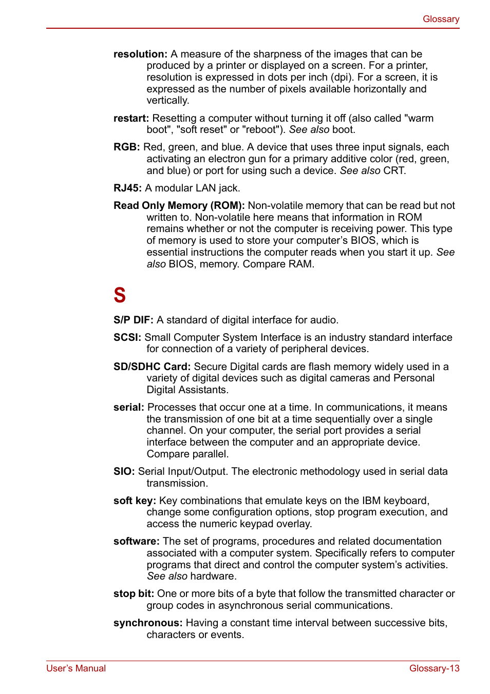 Toshiba Satellite L675D User Manual | Page 194 / 199