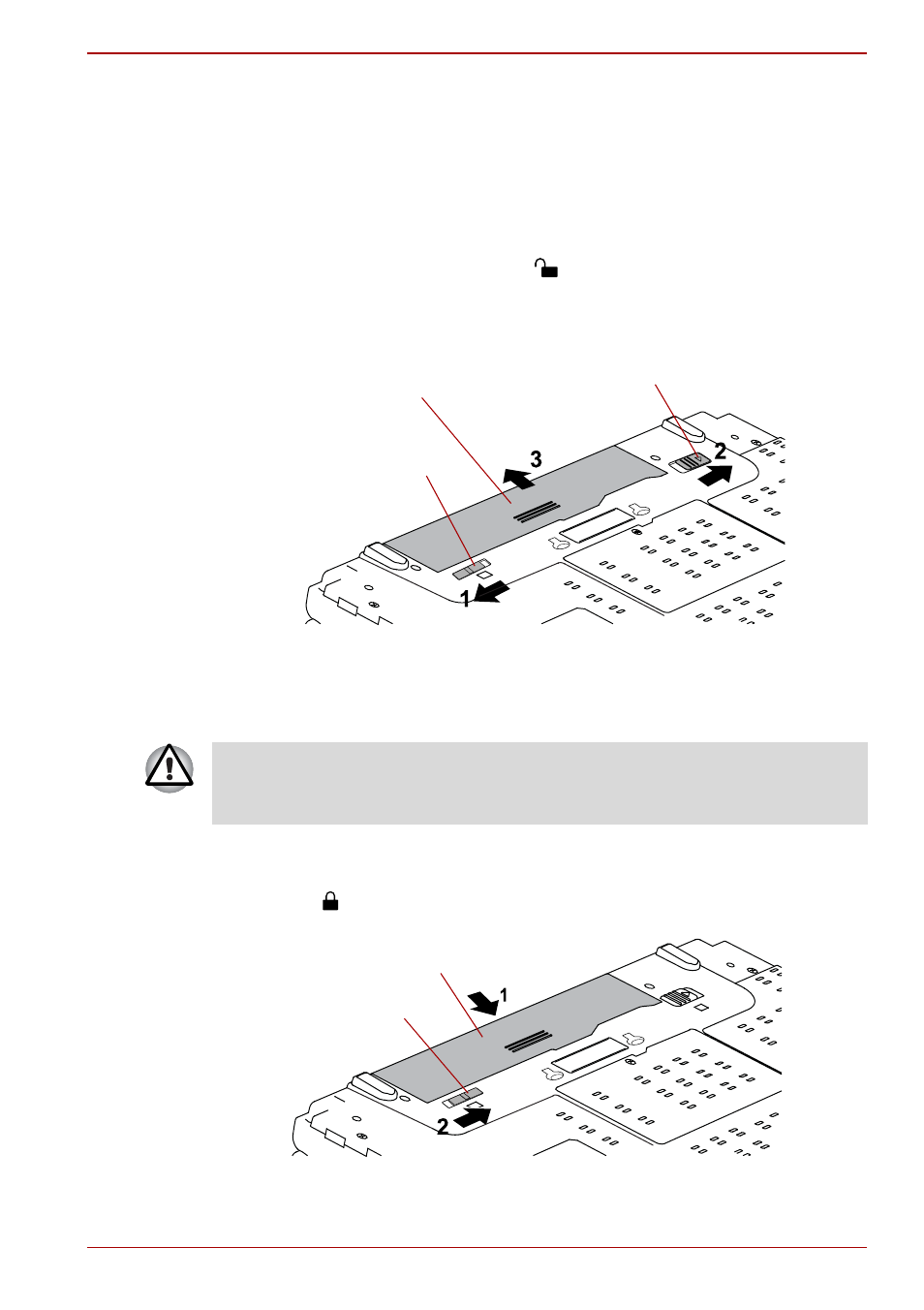 Removing the battery pack, Installing the battery pack | Toshiba Satellite Pro S200 User Manual | Page 133 / 224