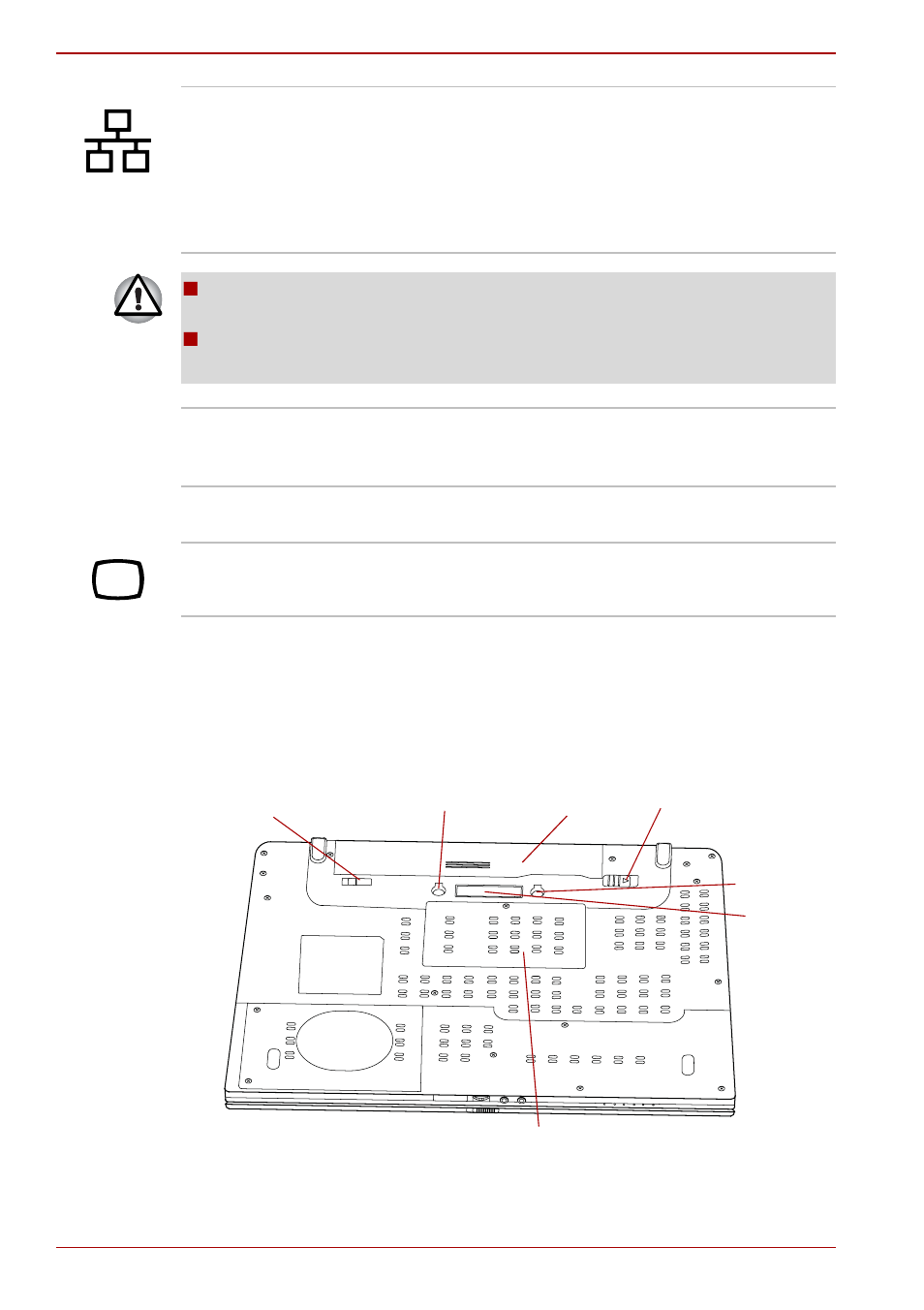 Underside, Underside -6 | Toshiba Satellite Pro S200 User Manual | Page 34 / 224