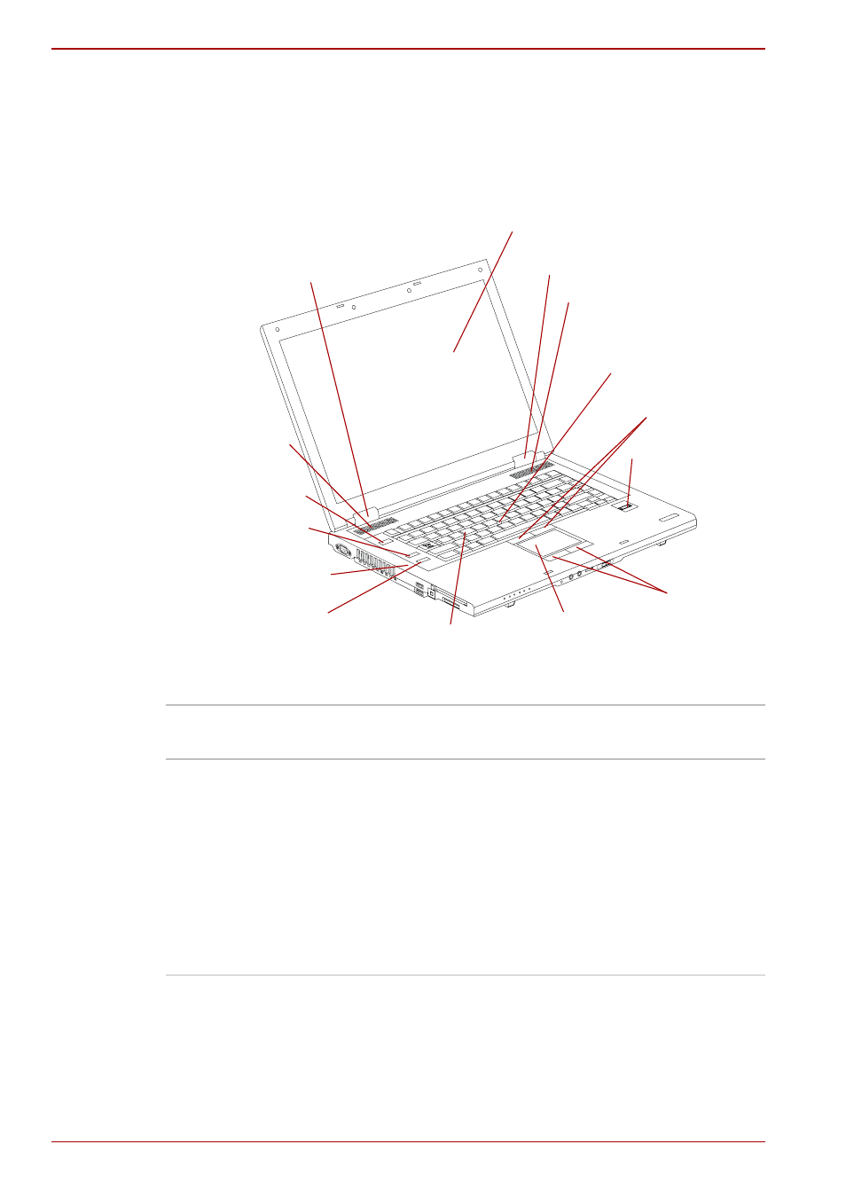 Front with the display open, Front with the display open -8 | Toshiba Satellite Pro S200 User Manual | Page 36 / 224