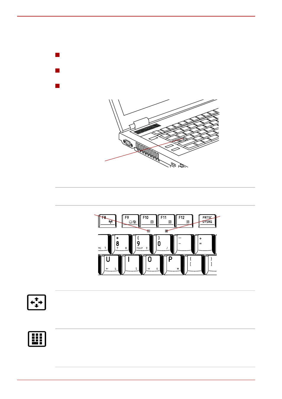 Keyboard indicators | Toshiba Satellite Pro S200 User Manual | Page 40 / 224