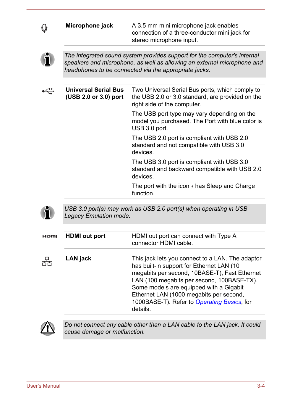 Toshiba Satellite L855-B User Manual | Page 45 / 144