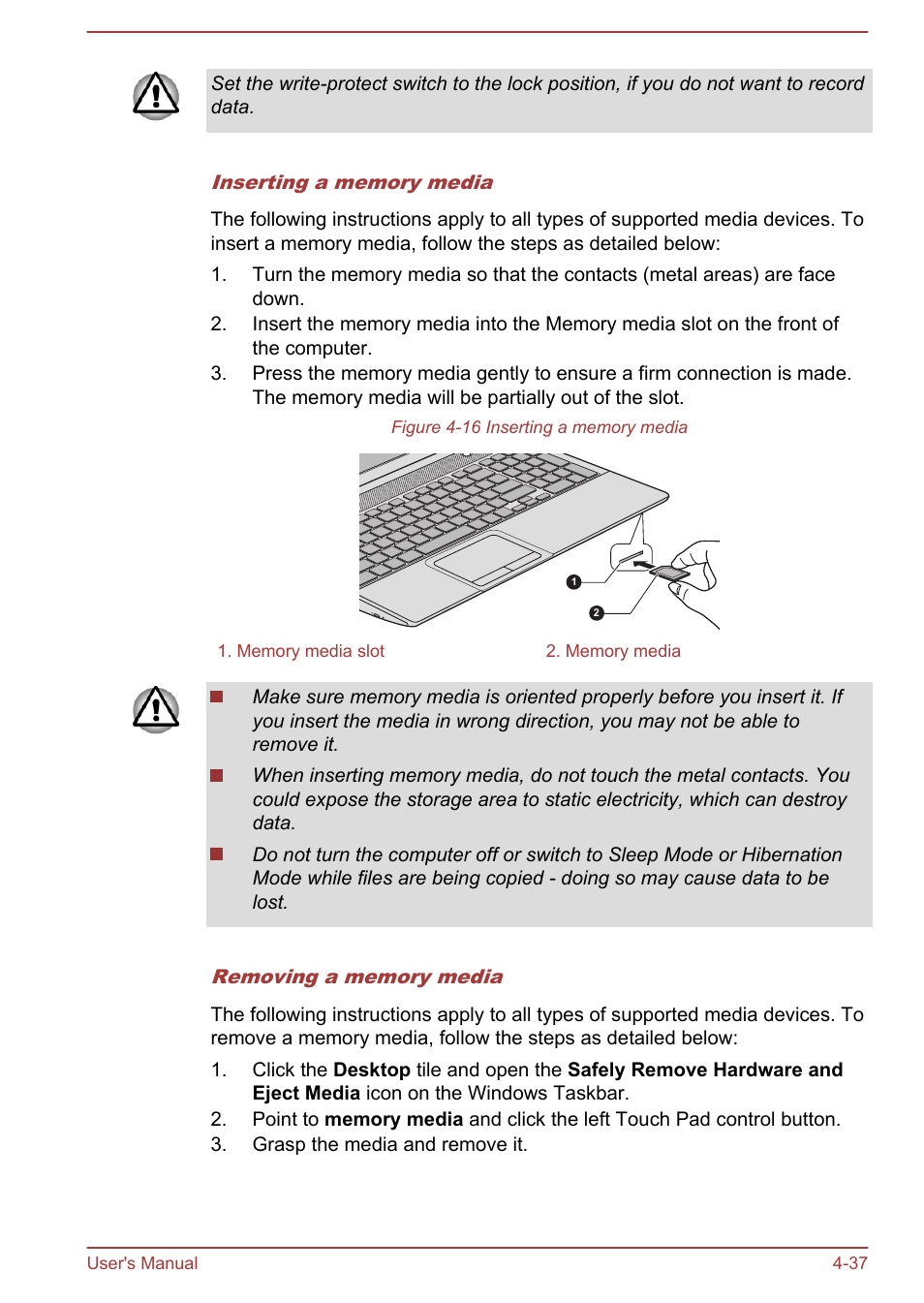 Toshiba Satellite L855-B User Manual | Page 95 / 144