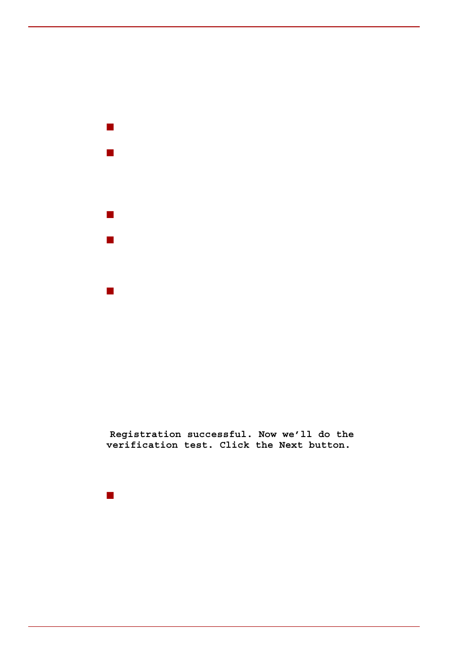 How to register the face recognition data | Toshiba SATELLITE A665 User Manual | Page 106 / 236