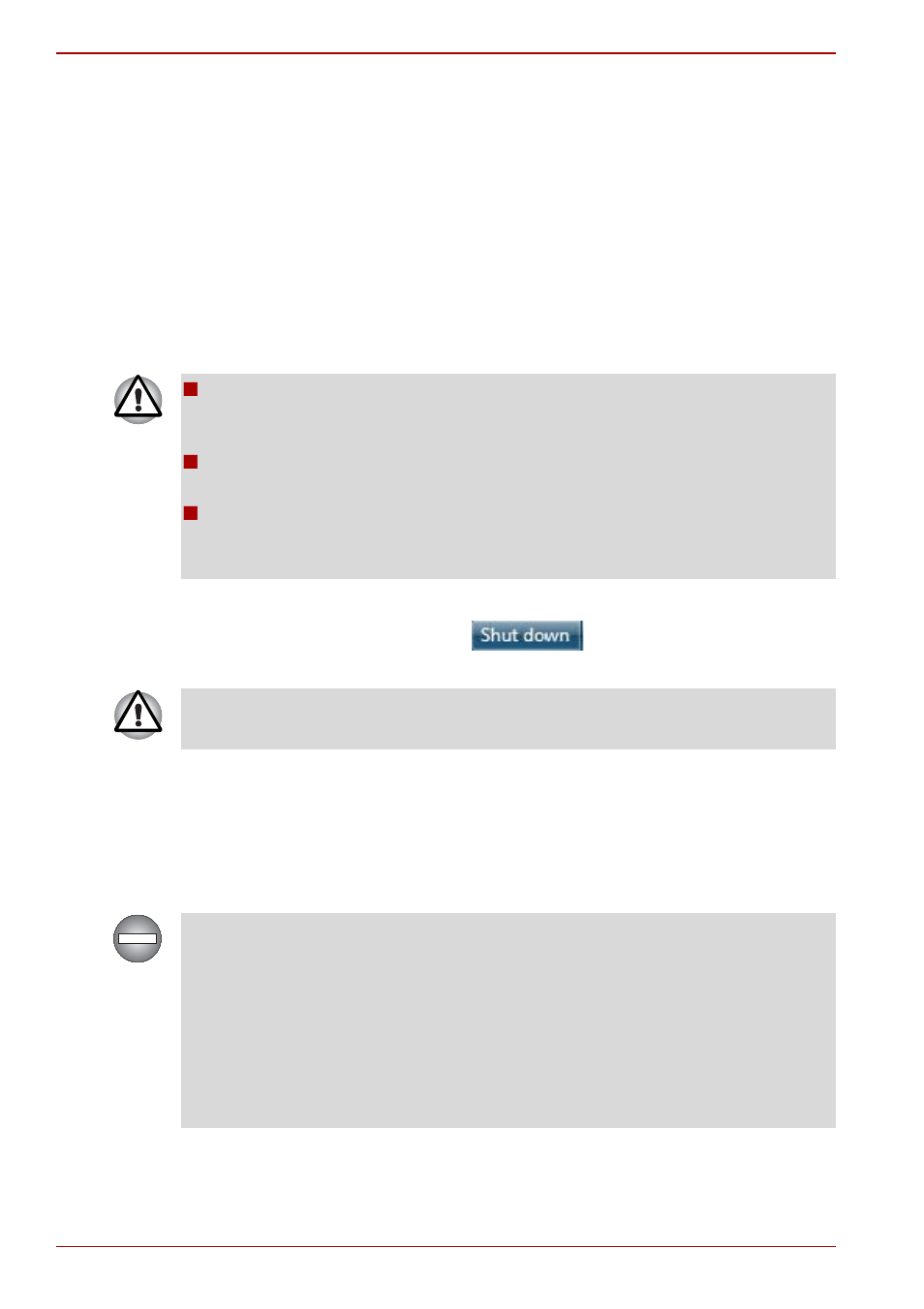 Turning off the power | Toshiba SATELLITE A665 User Manual | Page 26 / 236