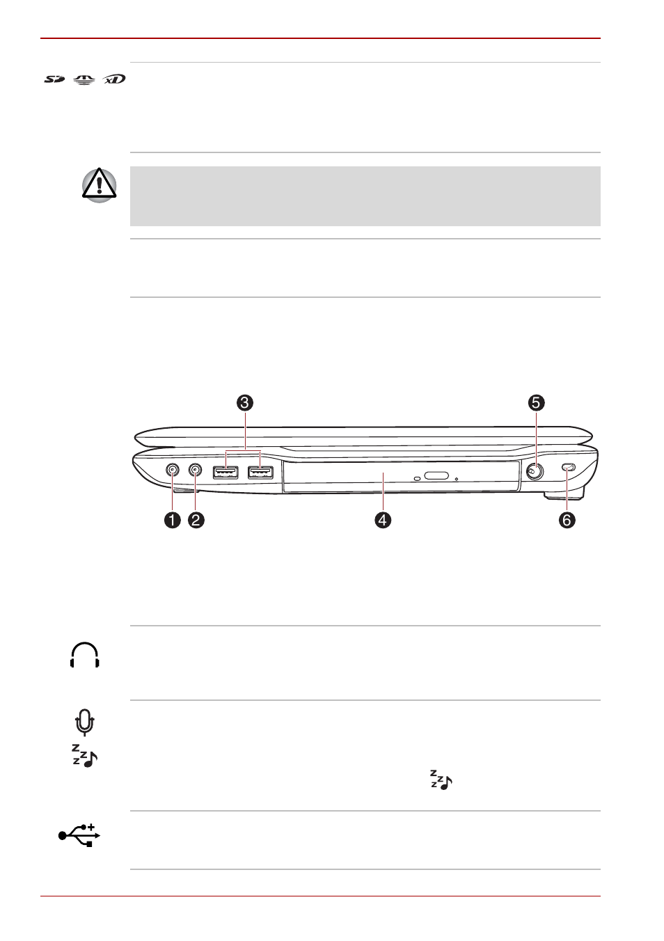 Right side, Right side -2 | Toshiba SATELLITE A665 User Manual | Page 36 / 236