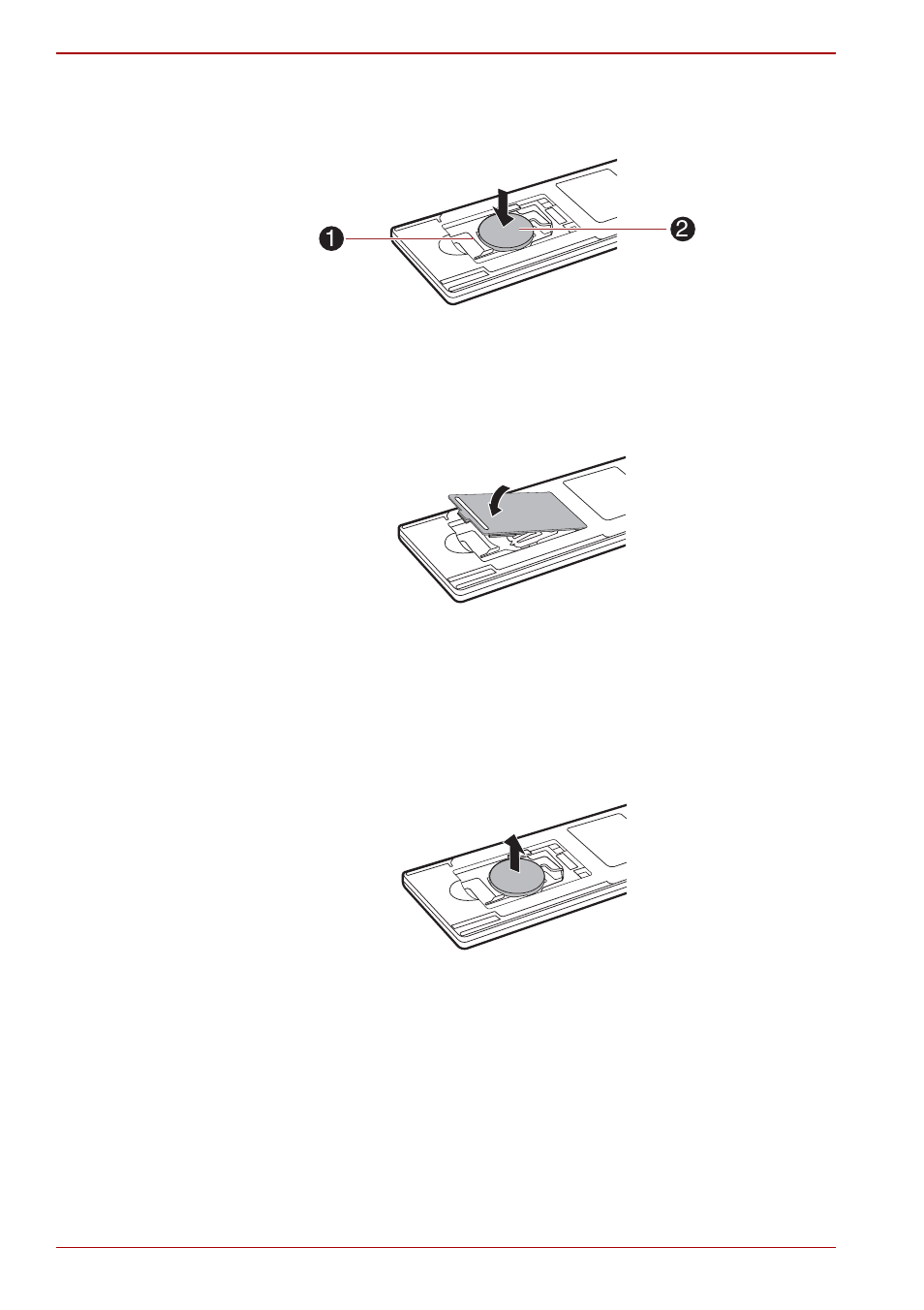 Replacing the battery | Toshiba SATELLITE A665 User Manual | Page 60 / 236