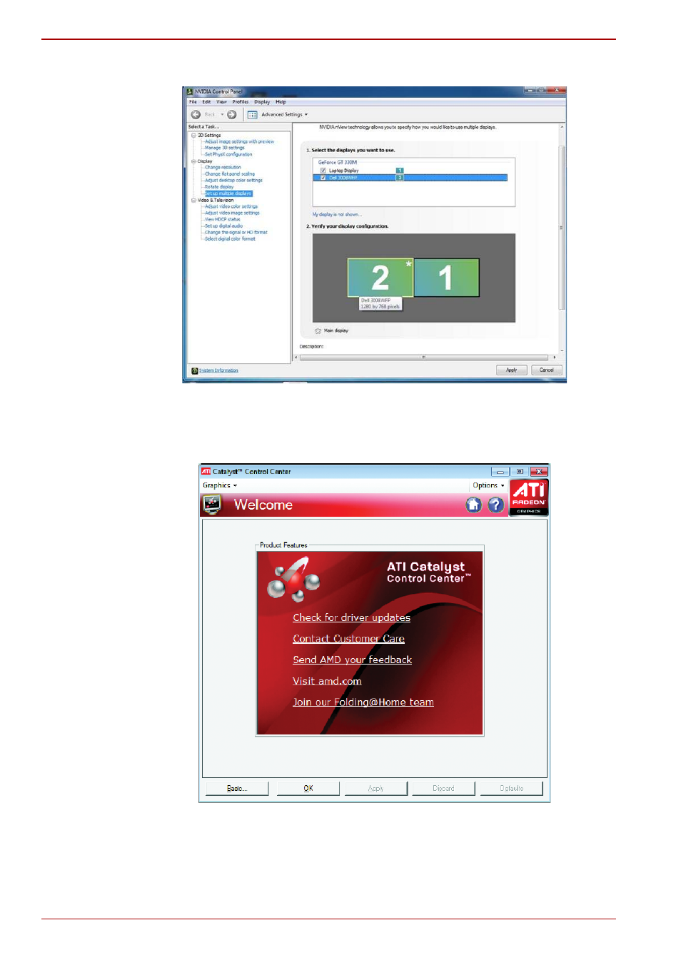 For ati | Toshiba SATELLITE A665 User Manual | Page 96 / 236