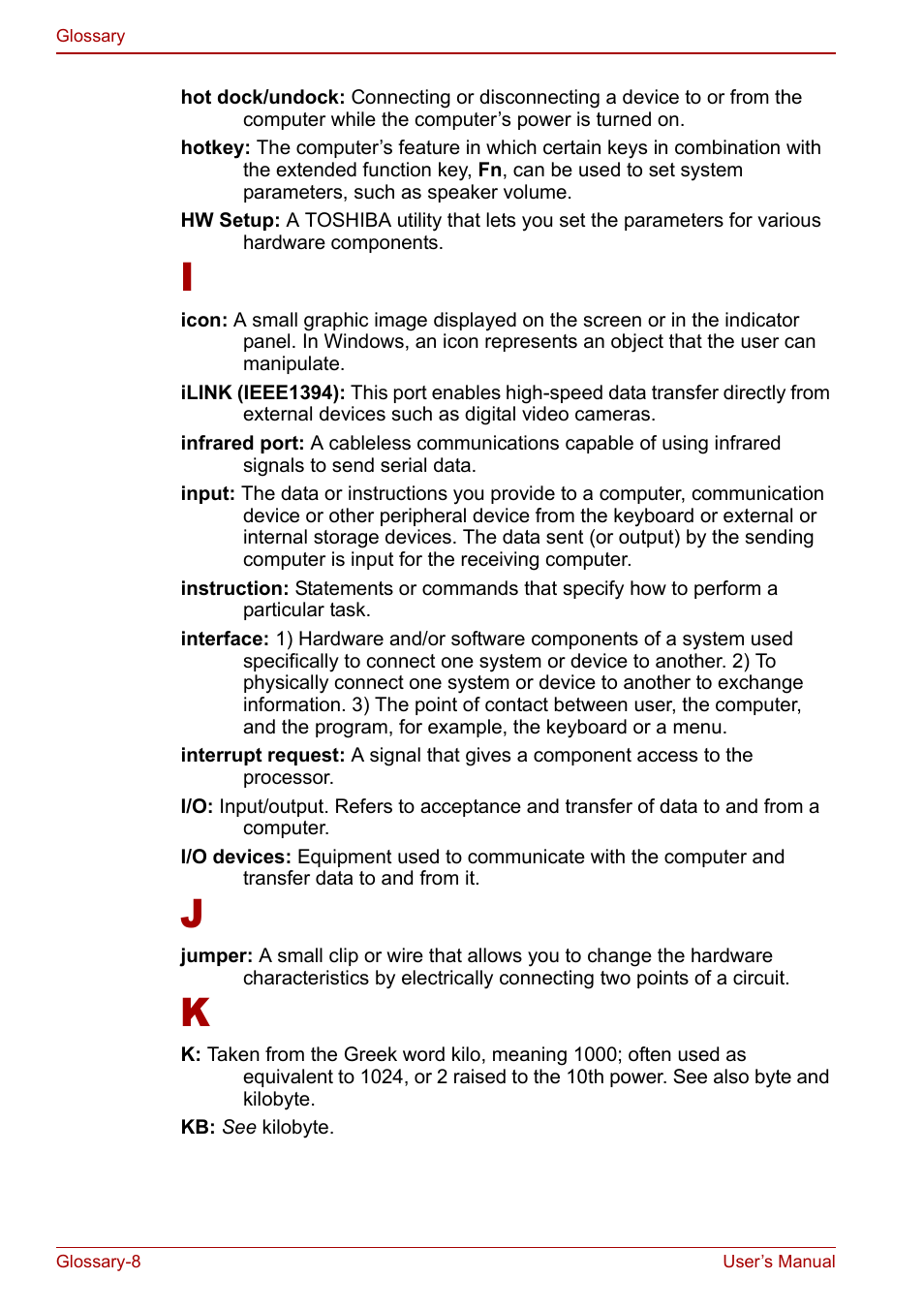 Toshiba Satellite Pro M40 User Manual | Page 180 / 190