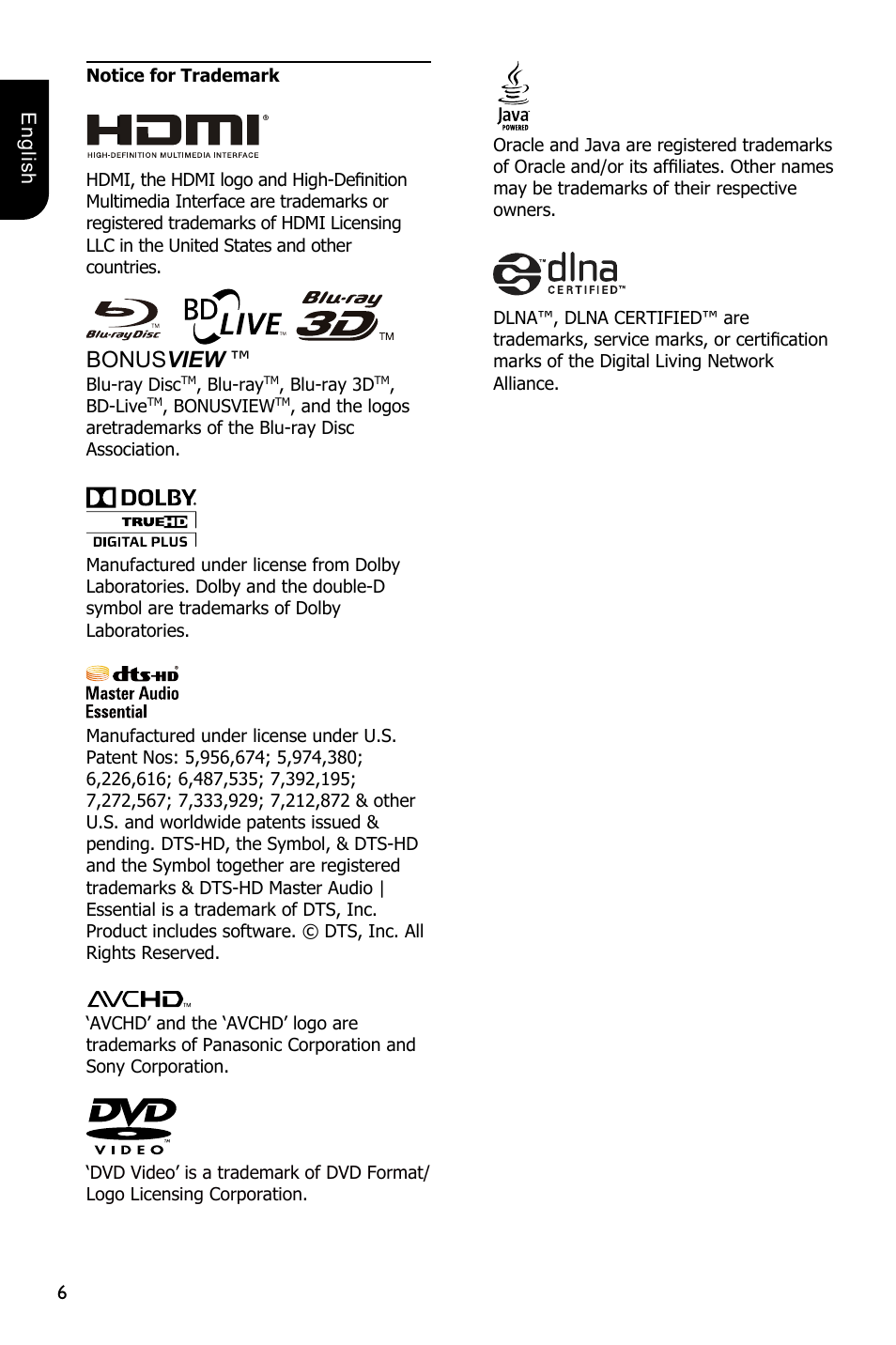 Bonus view | Toshiba BDX4300 User Manual | Page 6 / 46