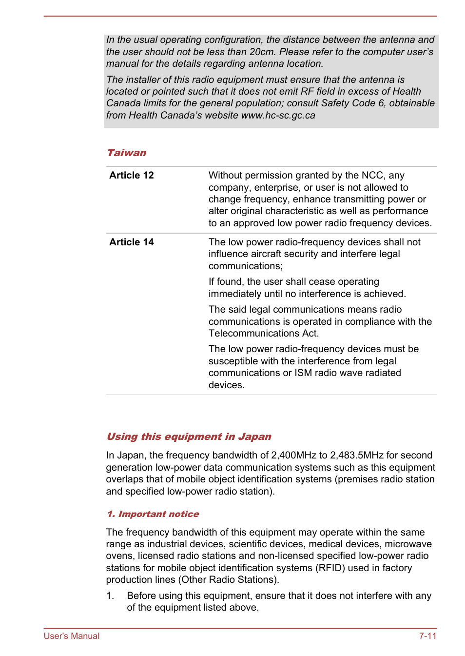 Toshiba Satellite Pro C50-A User Manual | Page 124 / 135