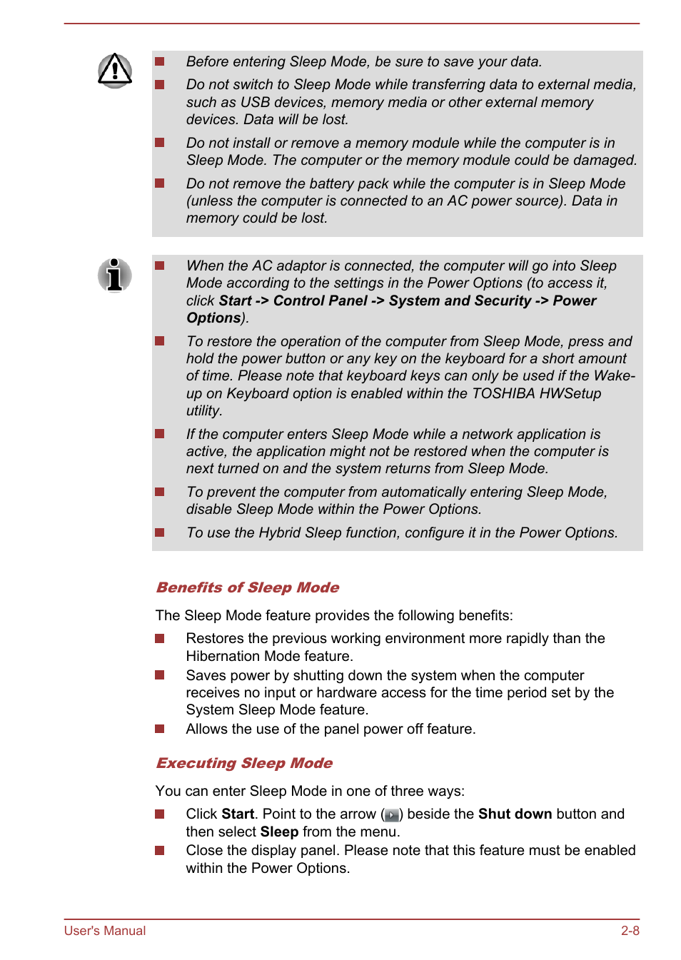 Toshiba Satellite Pro C50-A User Manual | Page 26 / 135