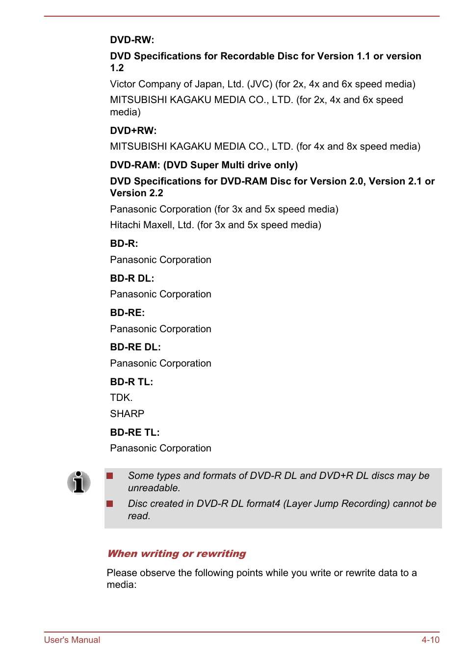 Toshiba Satellite Pro C50-A User Manual | Page 52 / 135