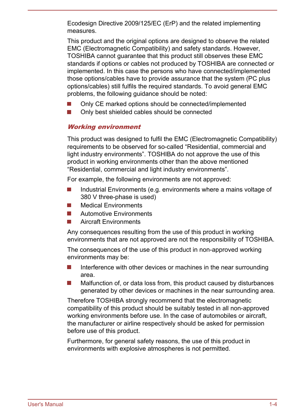 Toshiba Satellite Pro C50-A User Manual | Page 7 / 135