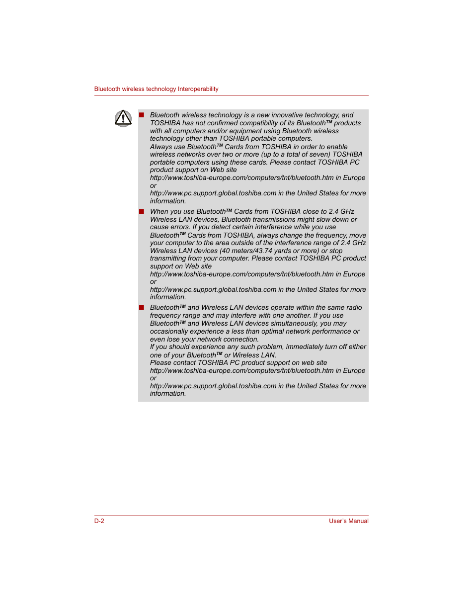 Toshiba Qosmio G20 (PQG20) User Manual | Page 228 / 264