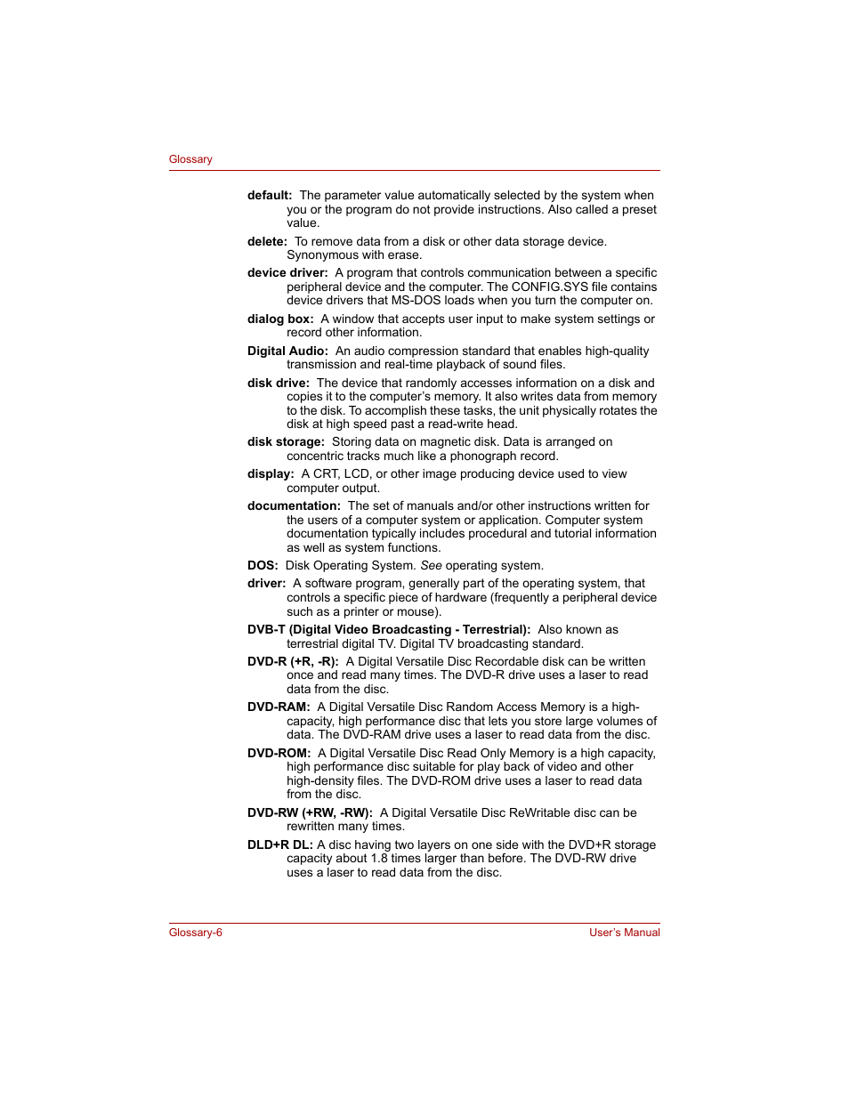 Toshiba Qosmio G20 (PQG20) User Manual | Page 252 / 264