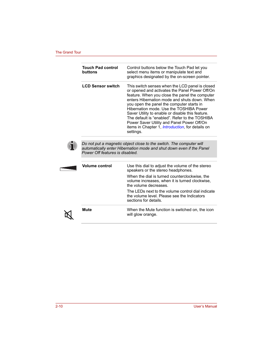 Toshiba Qosmio G20 (PQG20) User Manual | Page 52 / 264