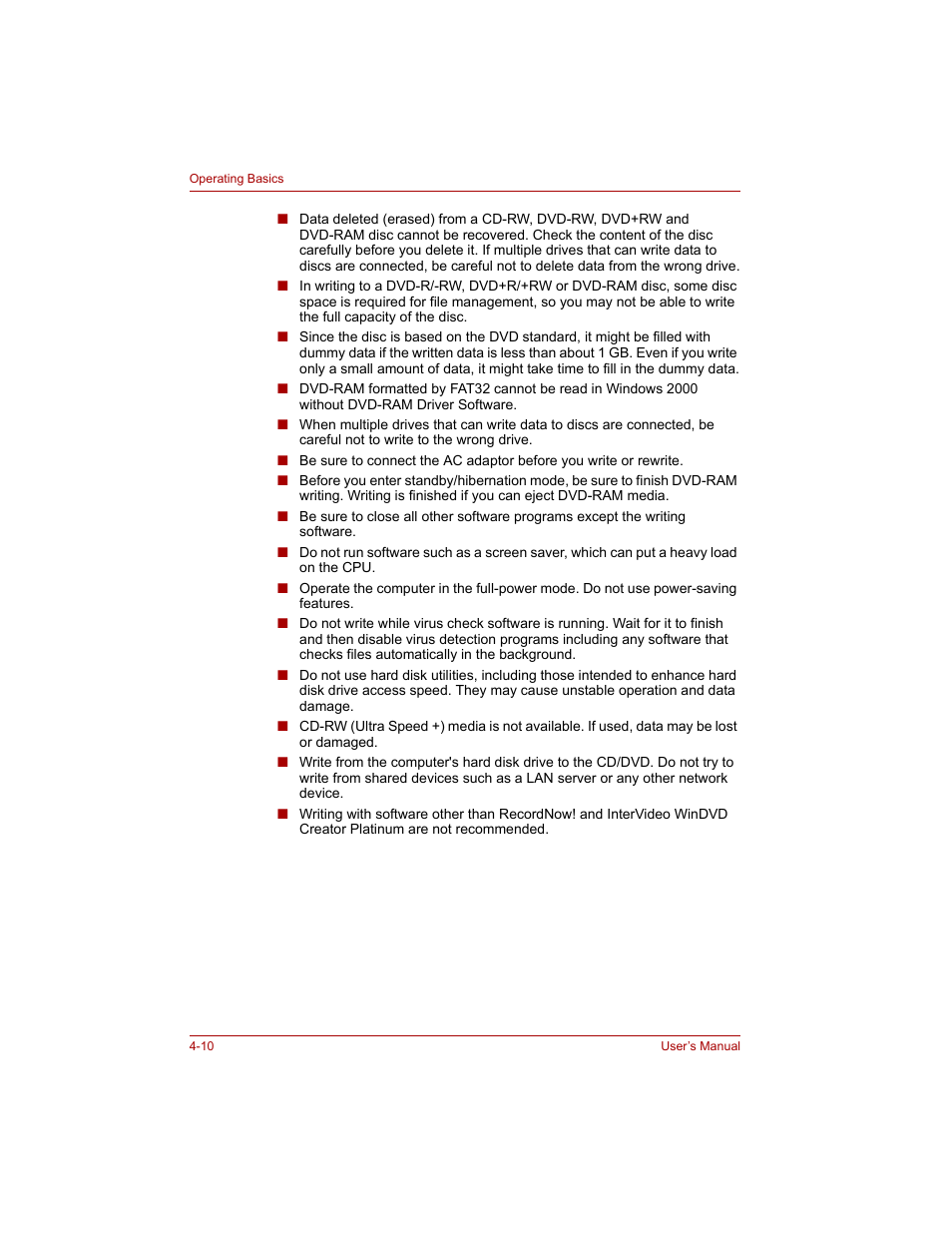 Toshiba Qosmio G20 (PQG20) User Manual | Page 82 / 264