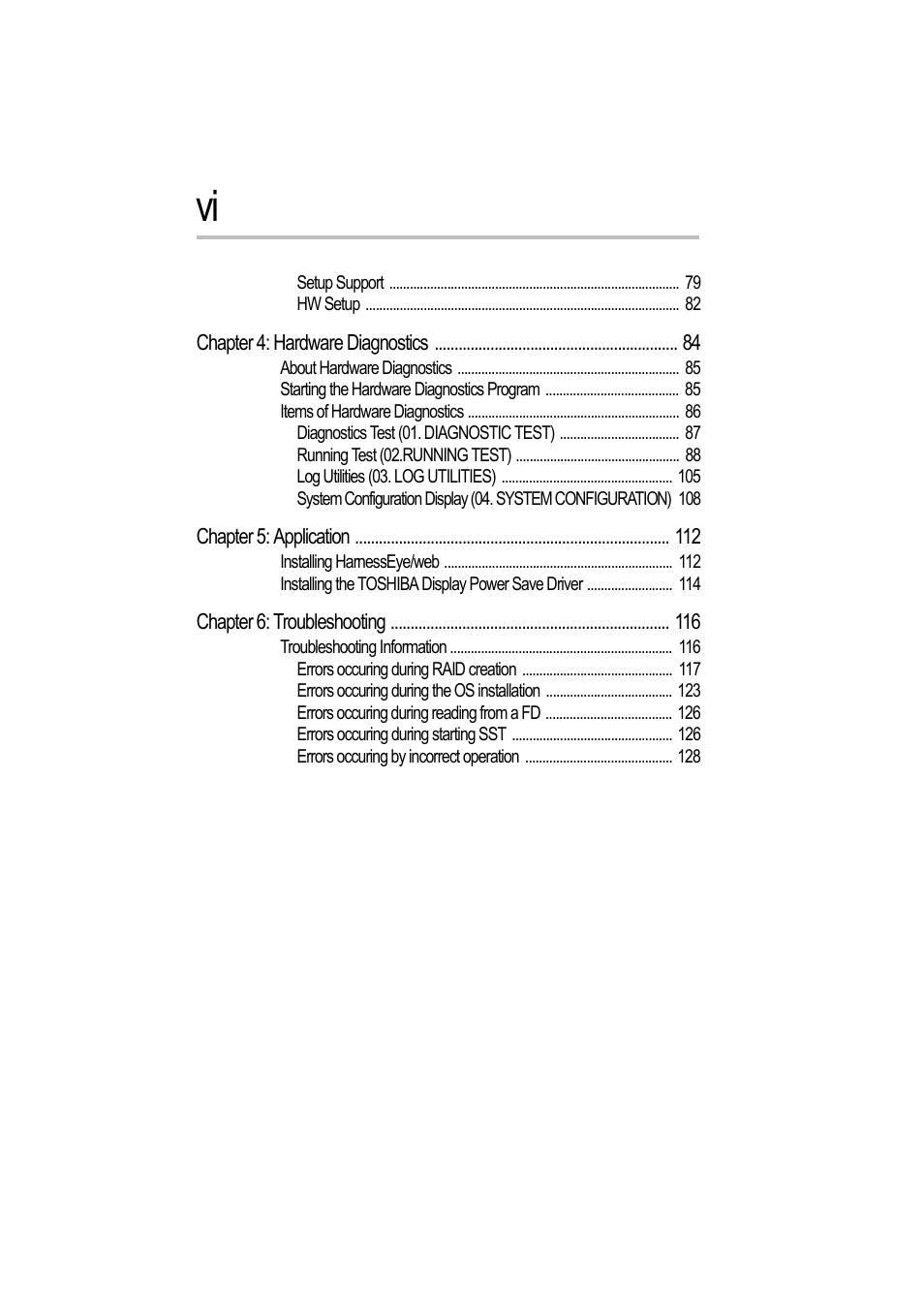 Toshiba Magnia 3310 User Manual | Page 5 / 132