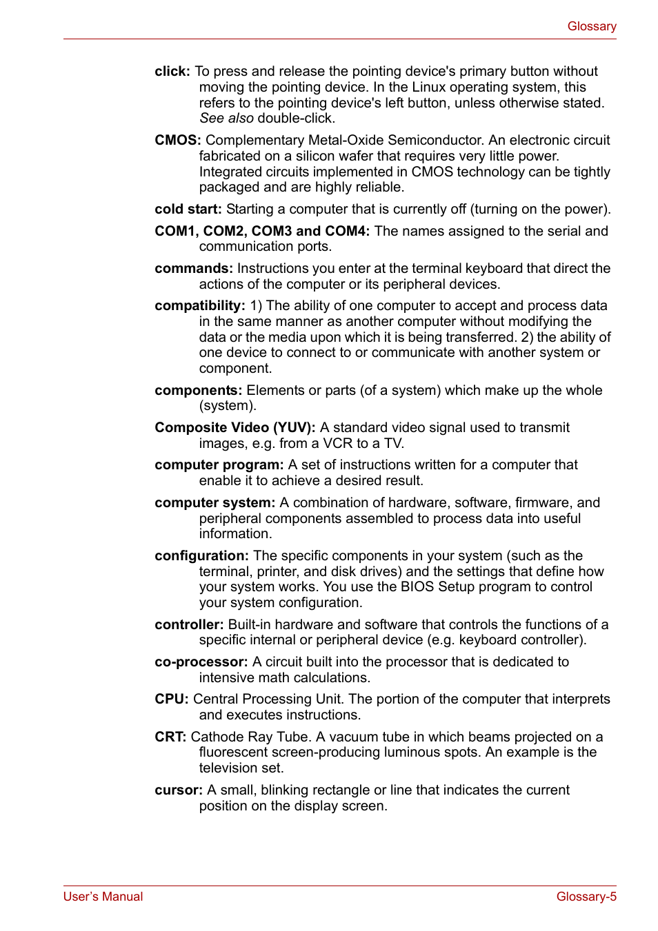 Toshiba NB200 User Manual | Page 125 / 138
