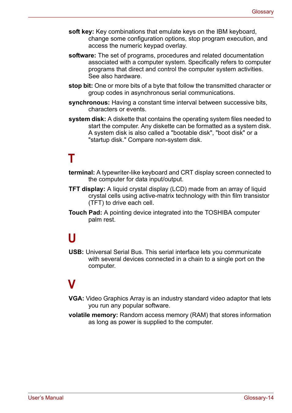 Toshiba NB200 User Manual | Page 134 / 138