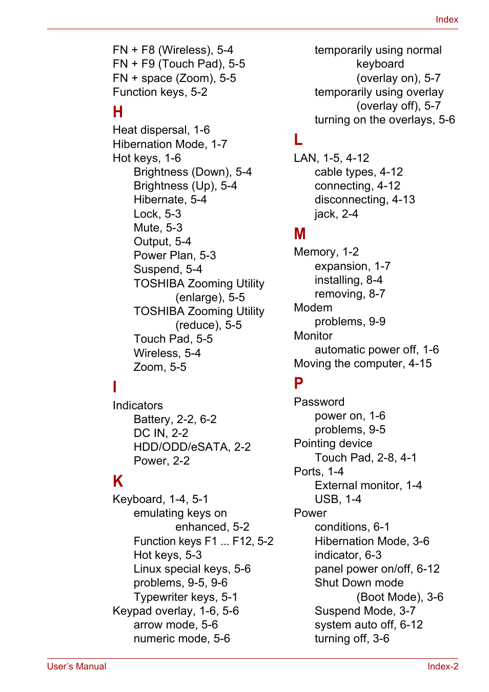 Toshiba NB200 User Manual | Page 137 / 138