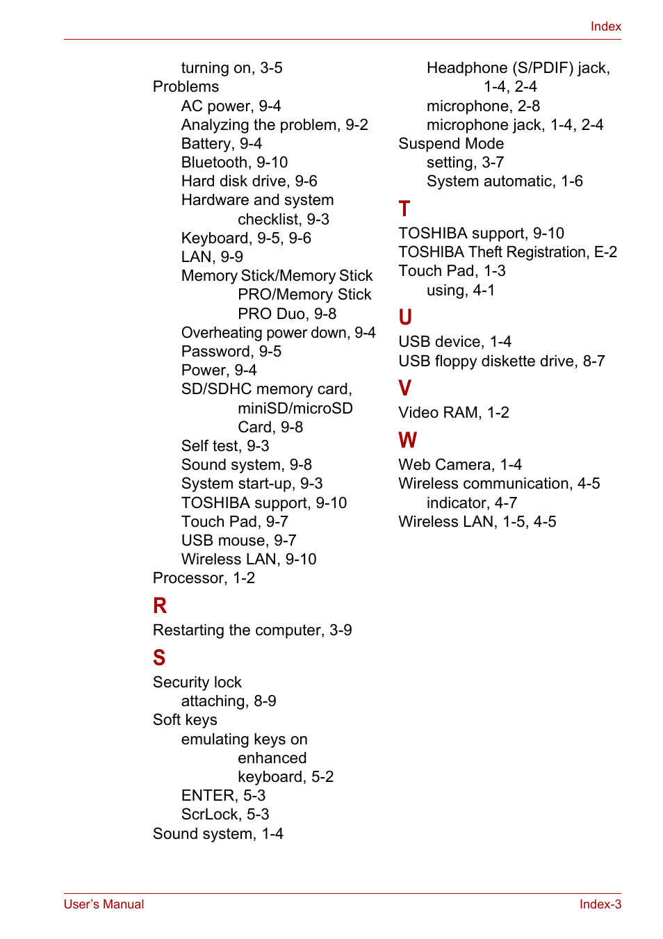 Toshiba NB200 User Manual | Page 138 / 138