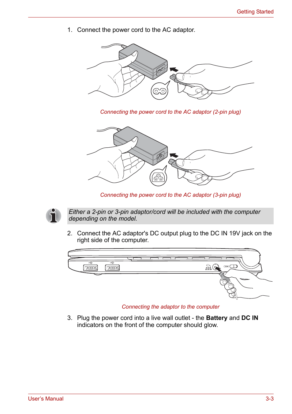 Toshiba NB200 User Manual | Page 36 / 138