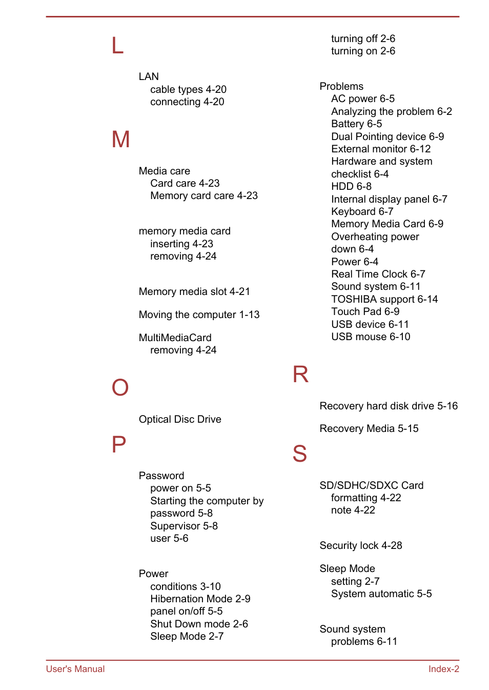 Toshiba Satellite Pro R50-B User Manual | Page 125 / 126