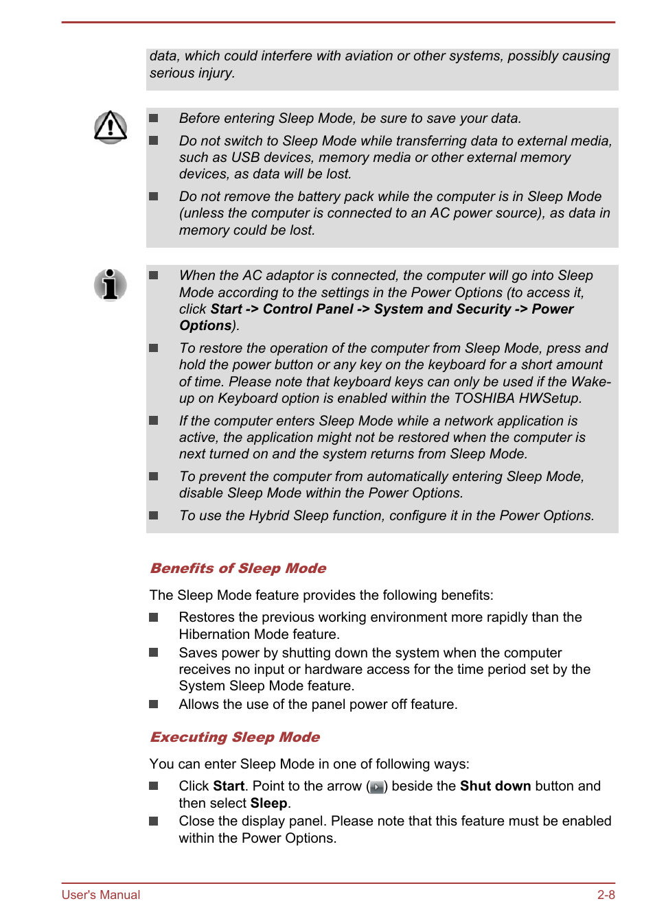 Toshiba Satellite Pro R50-B User Manual | Page 25 / 126