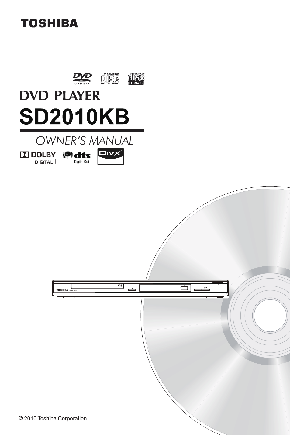 Toshiba SD2010 User Manual | 28 pages